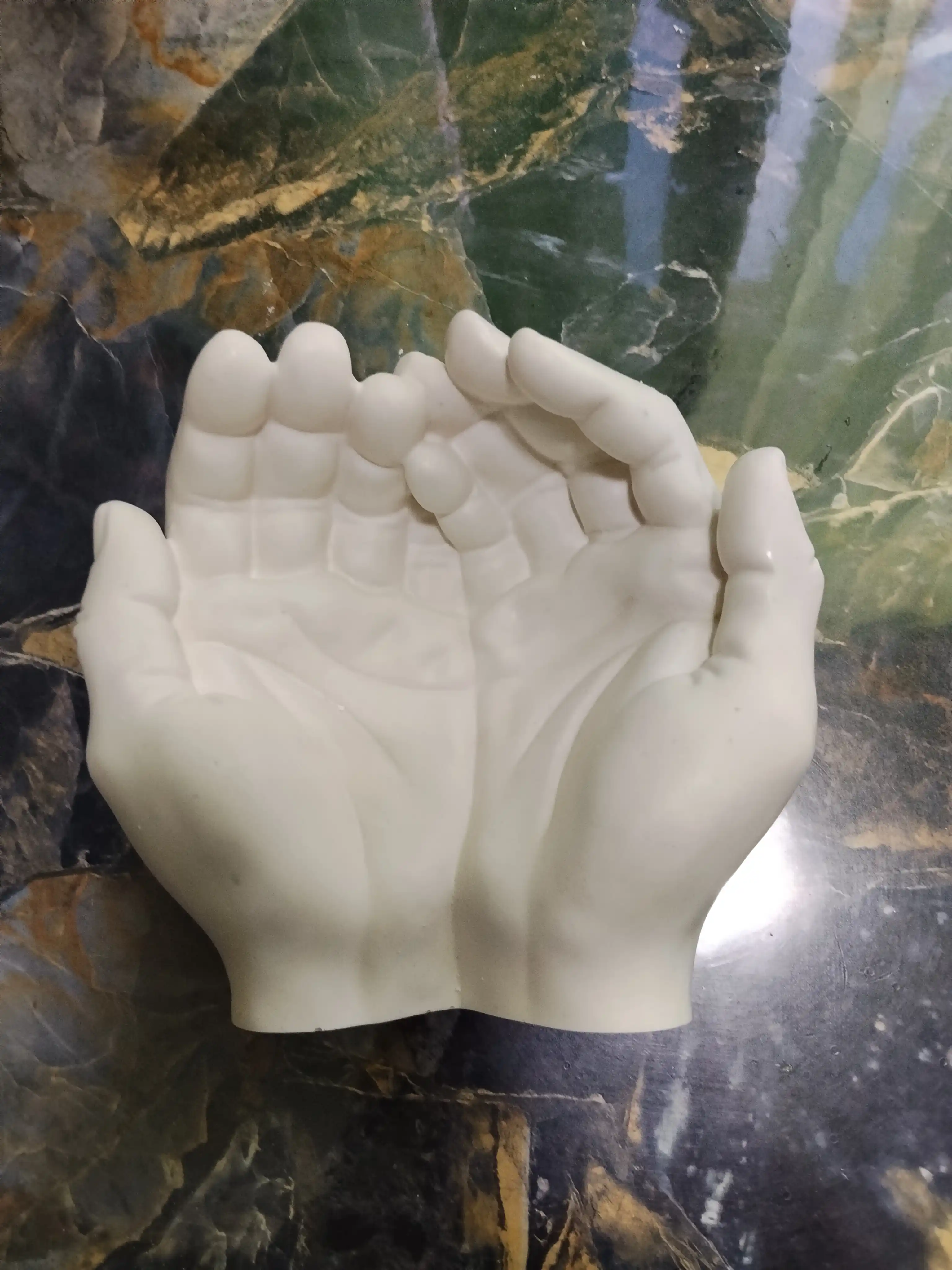 Gips, smola va mumdan haykalchalar uchun silikon qolip, mold