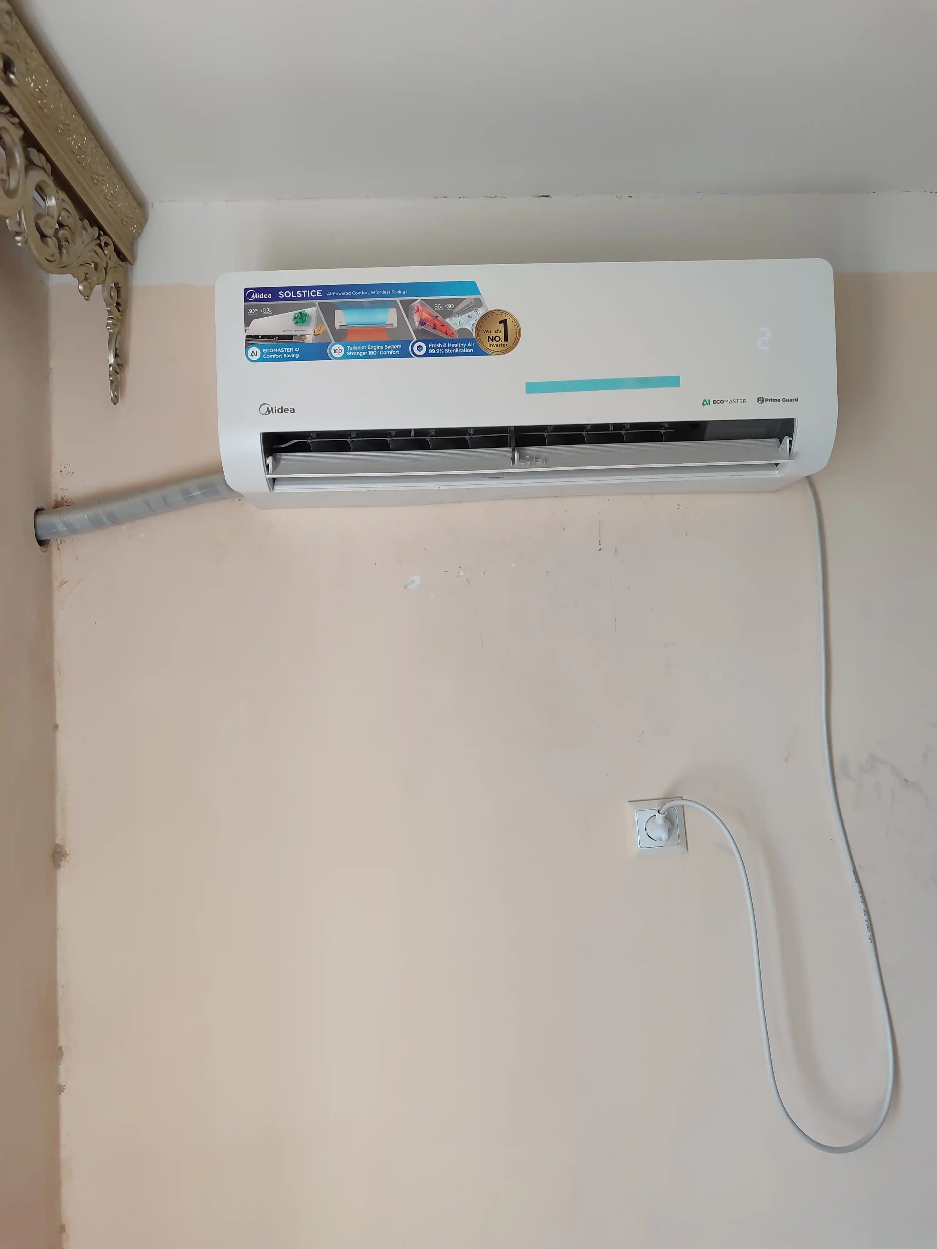 Кондиционер Midea ALBA PRO Inverter, тихий, экономия до 30%, низкое напряжение