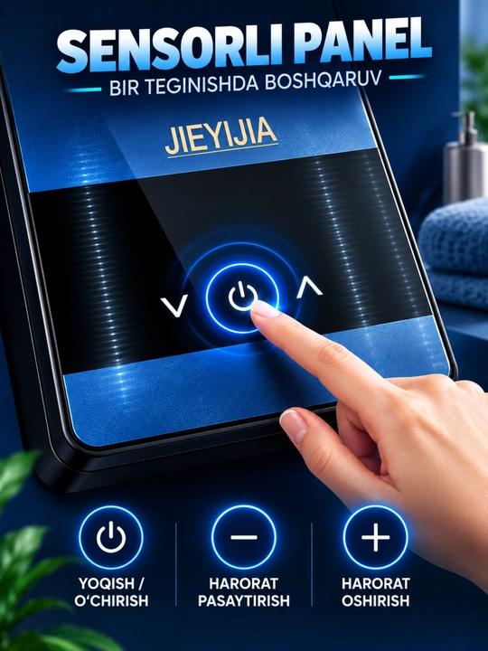 Elektr suv isitgich, protokli suv isitgich, JIEYIJIA, dush uchun suv isitgich