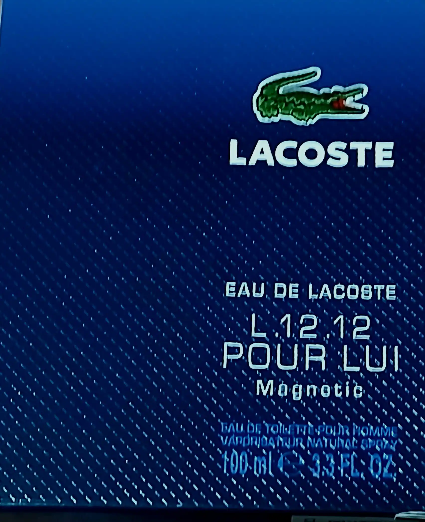 Erkaklar uchun xushbo'ylangan suv LACOSTE, 100 ml 