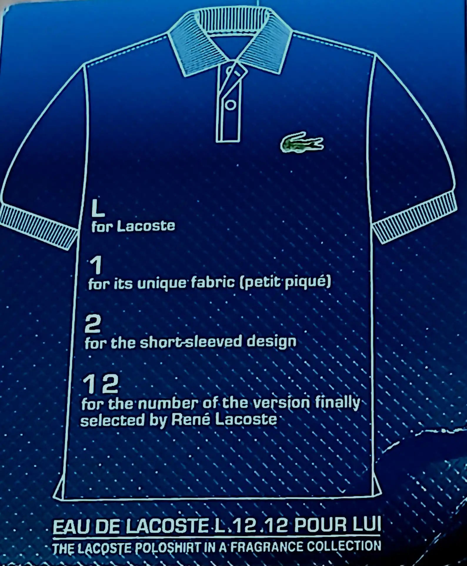 Erkaklar uchun xushbo'ylangan suv LACOSTE, 100 ml 