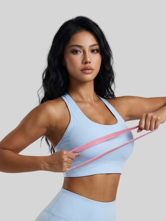 Topik, sport top, fitnes uchun chashkali sport topi, yoga, sport kiyimlari ayollar uchun