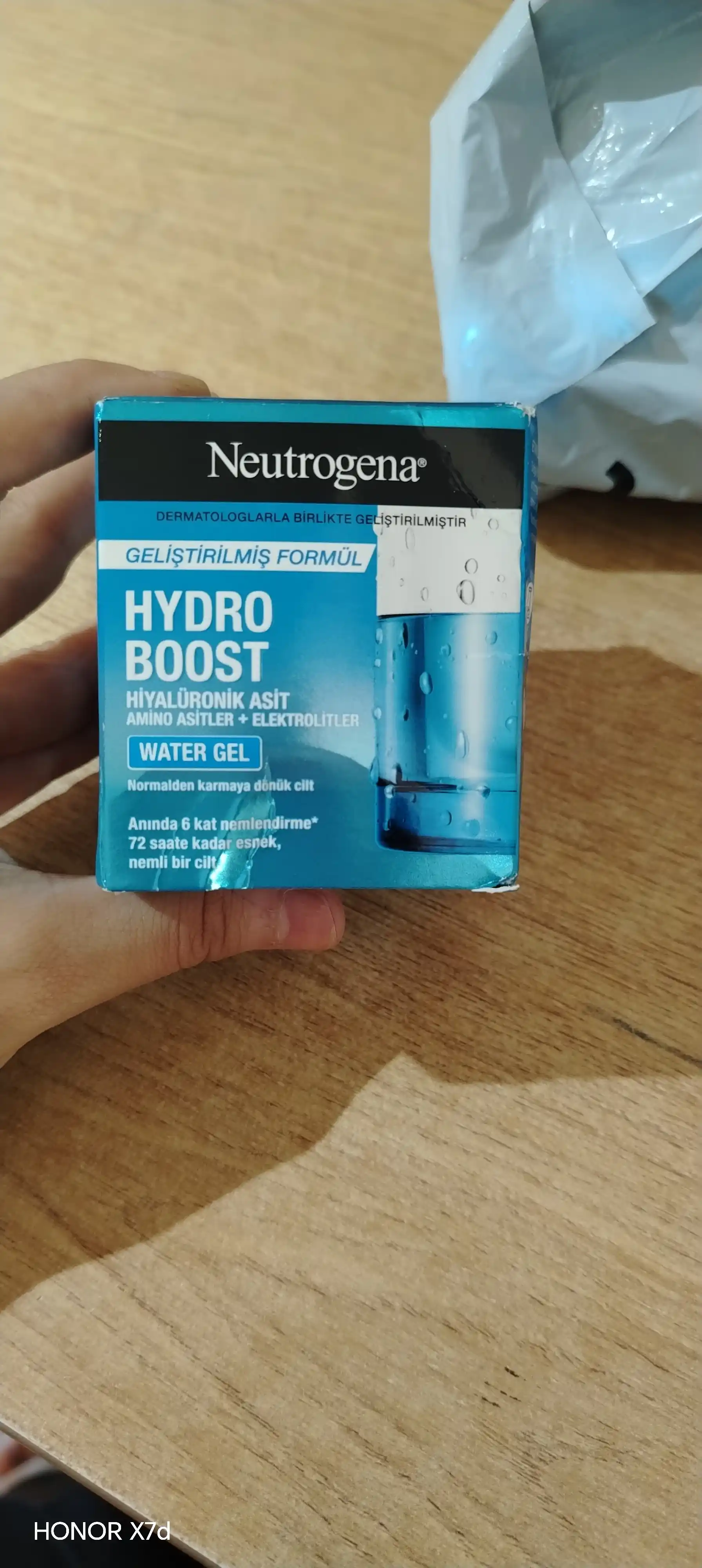 Увлажняющий крем для лица Neutrogena Hydro Boost, для нормальной и комбинированной кожи, 50 мл