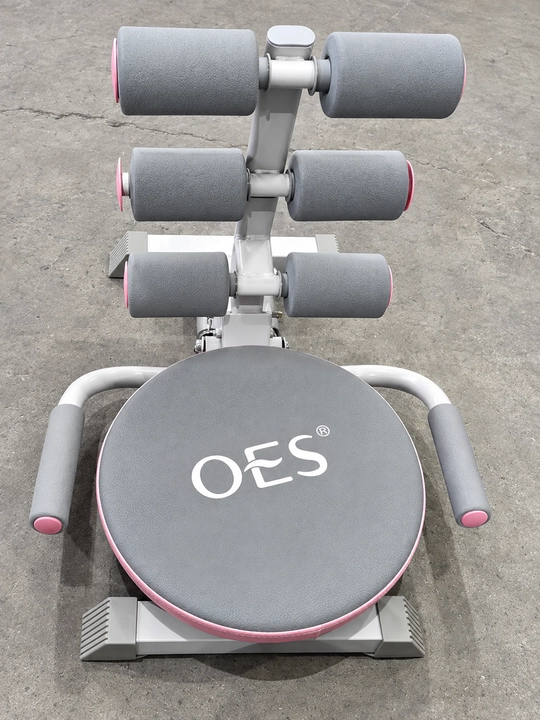 Buklanadigan press va bel trenajyori, 4 rejim, 360°, 220 kg gacha
