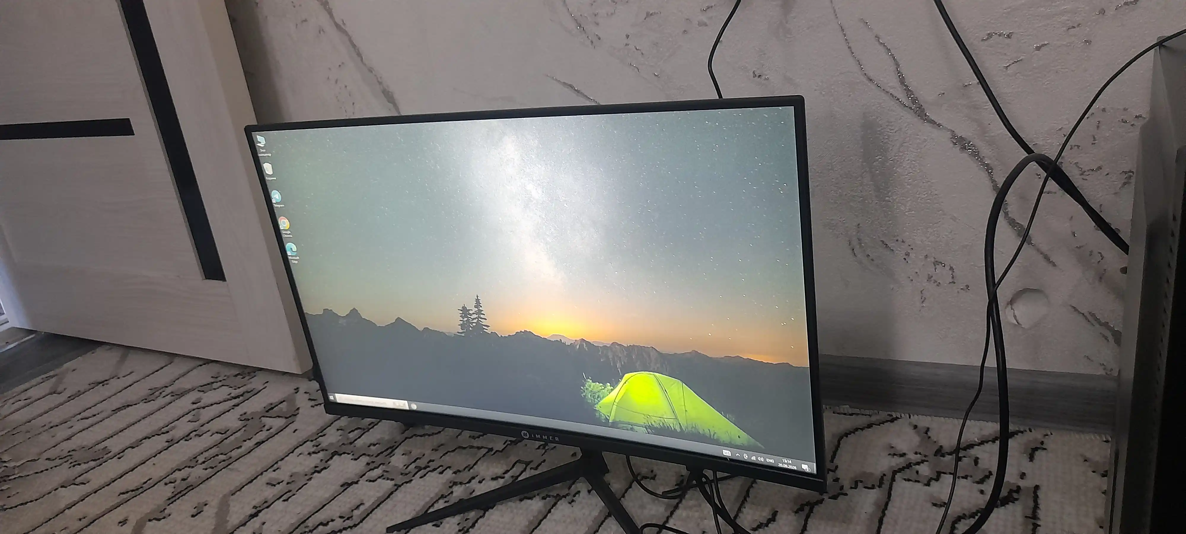 Монитор IMMER 24TC1000 24" изогнутый(VGA+HDMI) VA панель 120Гц,5мс,гарантия 1 год