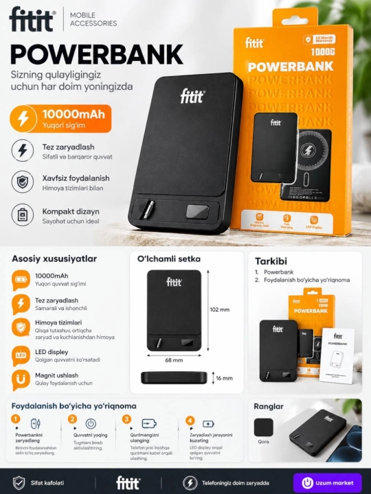 Fitit magsafe  10 000 - 