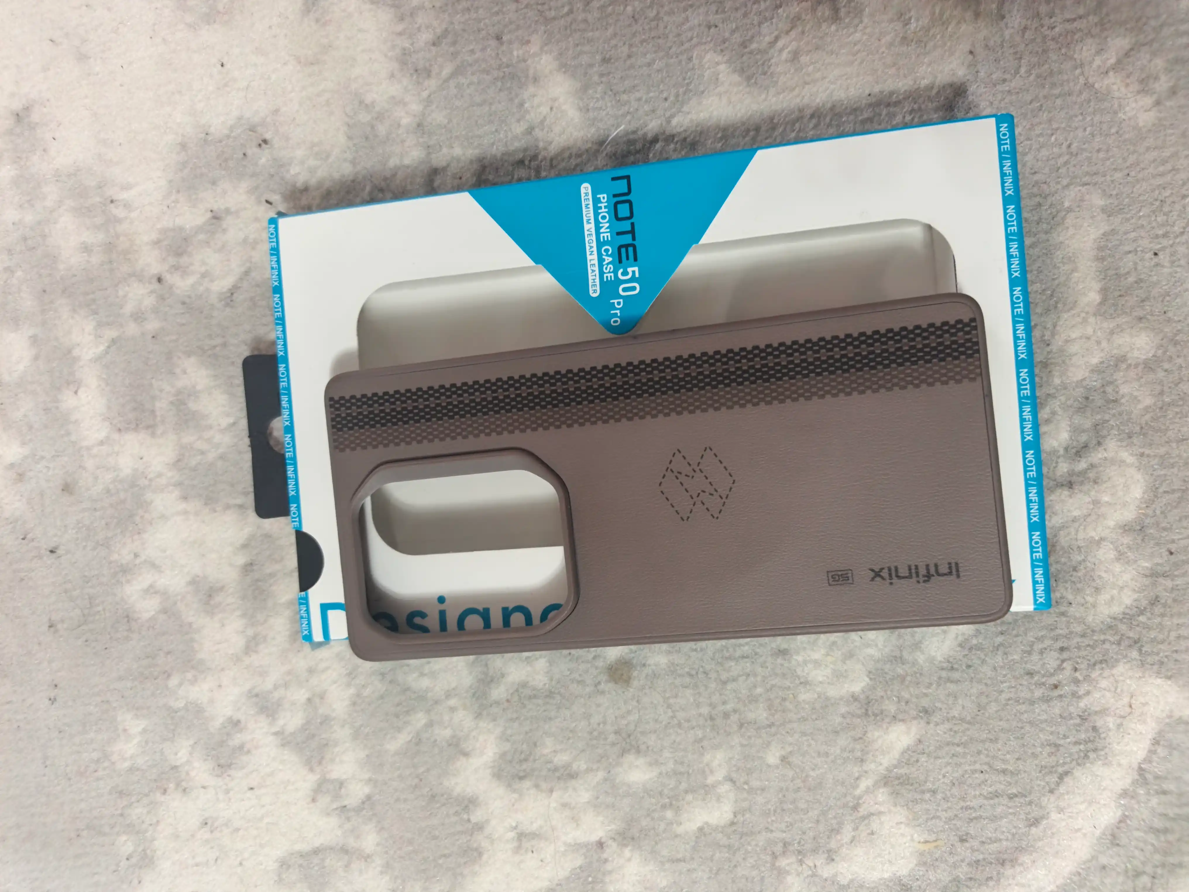 Чехол для Infinix NOTE 50 Pro / NOTE 50 Vegan Leather