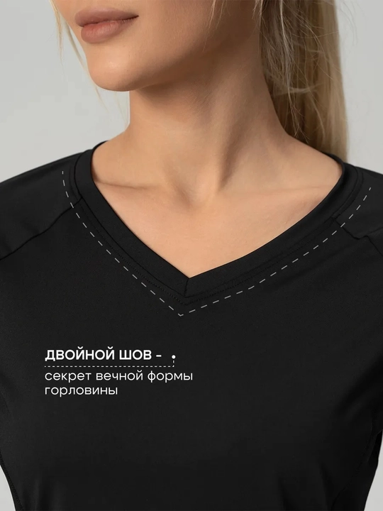 Футболка женская, спортивная, для фитнеса, йога, лонгслив