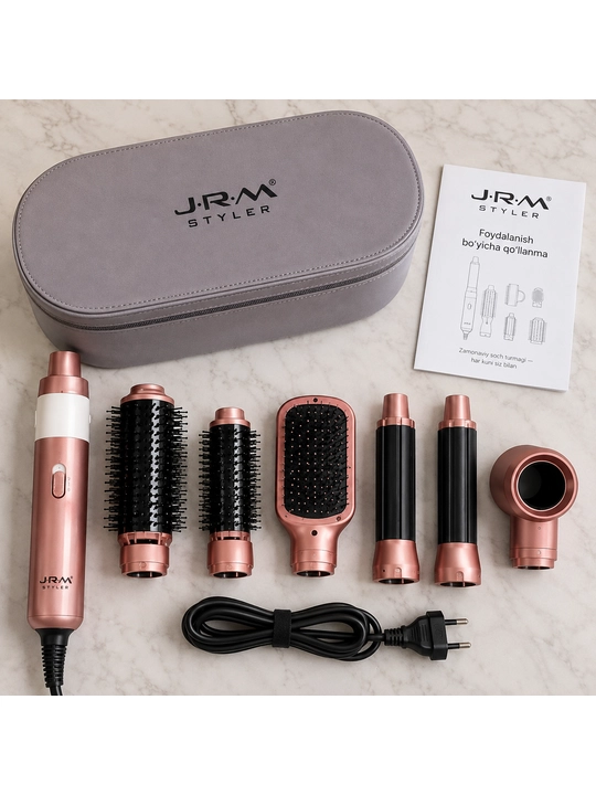 JRM JR003 6 в 1, мультистайлер для волос, Airwrap, фен-стайлер