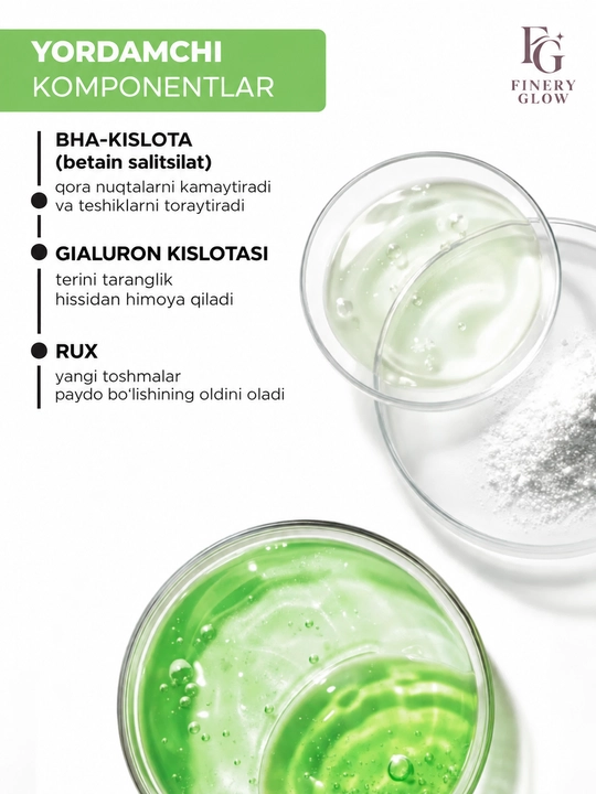 Anua Azelaic Acid 10% gialuronli tinchlantiruvchi yuz serumi, 30 ml