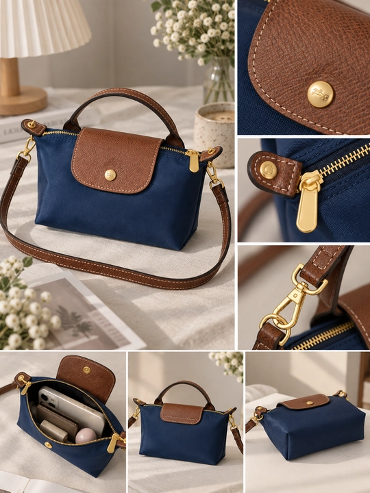 Сумка женская, маленькая, через плечо, кросс боди, экокожа, в стиле longchamp