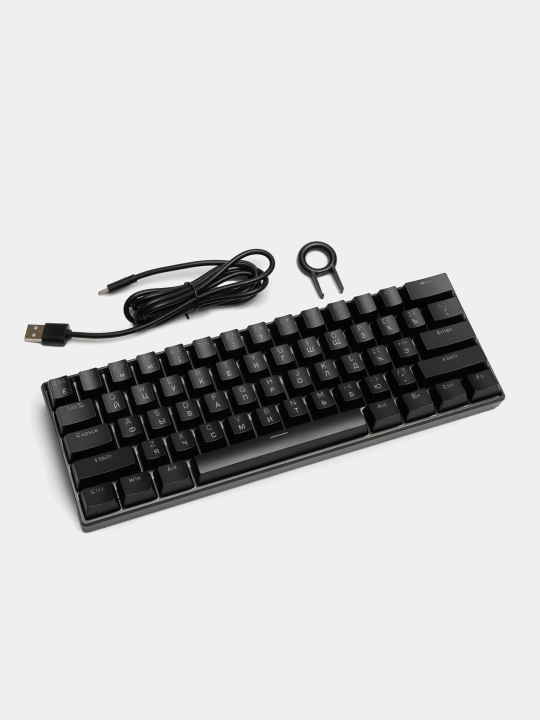 Mexanik simli, klaviatura T-Wolf T50, orqa nuri bilan