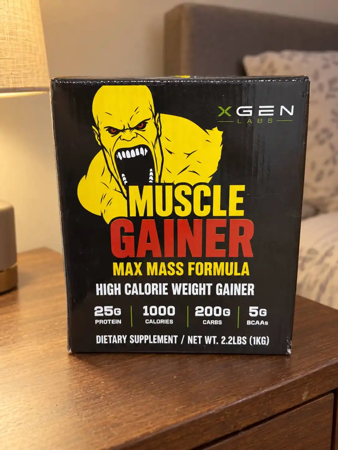 Geyner MUSCLE GAINER Mushak massasini oshirish uchun , 1-3-7 kg