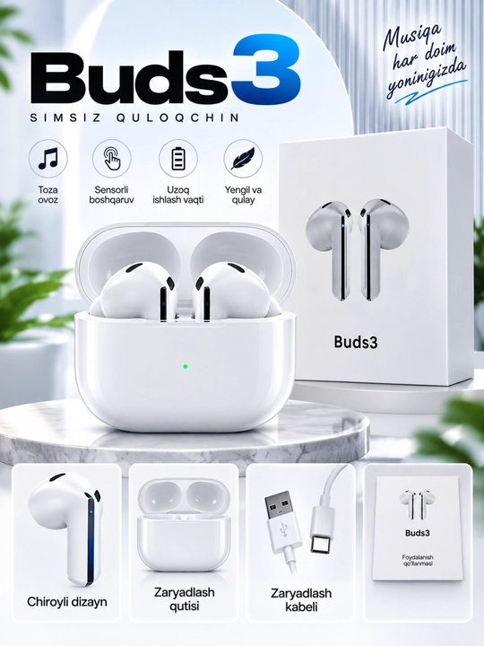 Buds3 simsiz quloqchin - 
