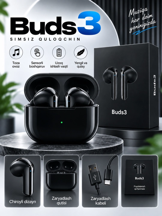 Buds3 simsiz quloqchin - 