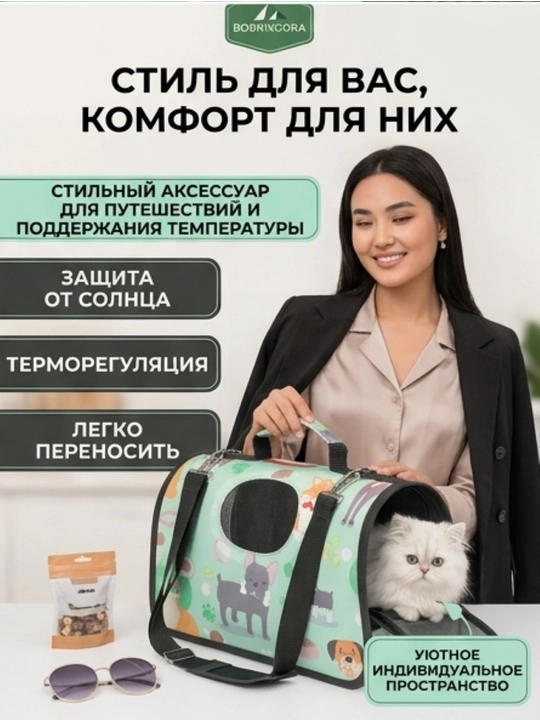 Mushuk va kuchuklar uchun sumka-tashima qattiq karkasli