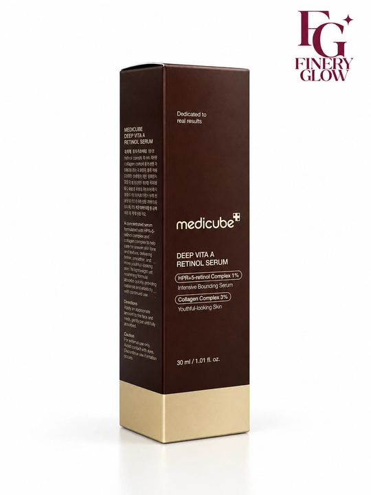 Medicube Deep Vita A Retinol Serum, retinol va HPR bilan yuz serumi, 30 ml