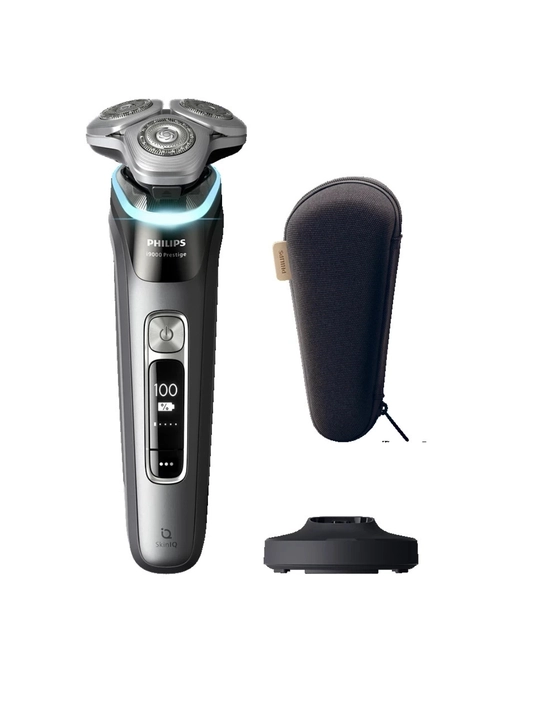 Elektr ustara Philips i9000 Prestige XP9202/10, Wet & Dry, SkinIQ, Dark Slate - 