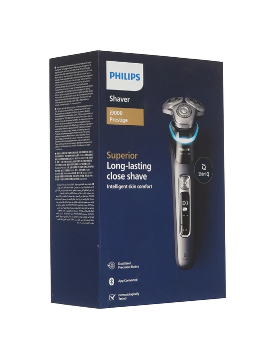 Elektr ustara Philips i9000 Prestige XP9202/10, Wet & Dry, SkinIQ, Dark Slate