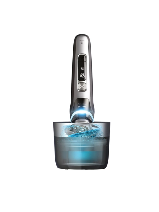 Elektr ustara Philips i9000 Prestige XP9204/30, Wet & Dry, SkinIQ, Dark Slate Nova