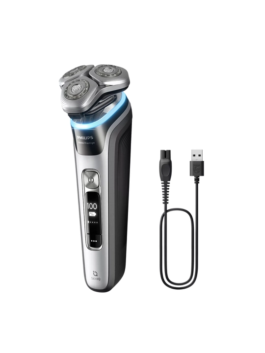 Elektr ustara Philips i9000 Prestige XP9204/30, Wet & Dry, SkinIQ, Dark Slate Nova