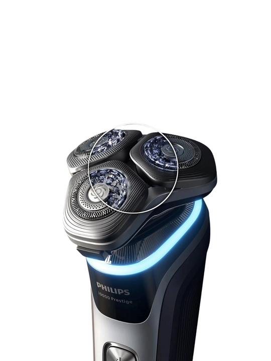 Elektr ustara Philips i9000 Prestige XP9204/30, Wet & Dry, SkinIQ, Dark Slate Nova
