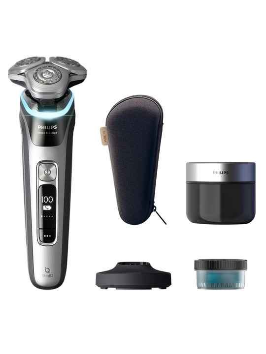 Elektr ustara Philips i9000 Prestige XP9204/30, Wet & Dry, SkinIQ, Dark Slate Nova - 