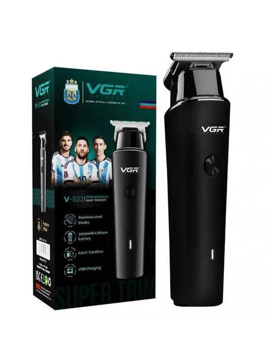 VGR Professional Trimmer — универсальная машинка для стрижки волос и бороды