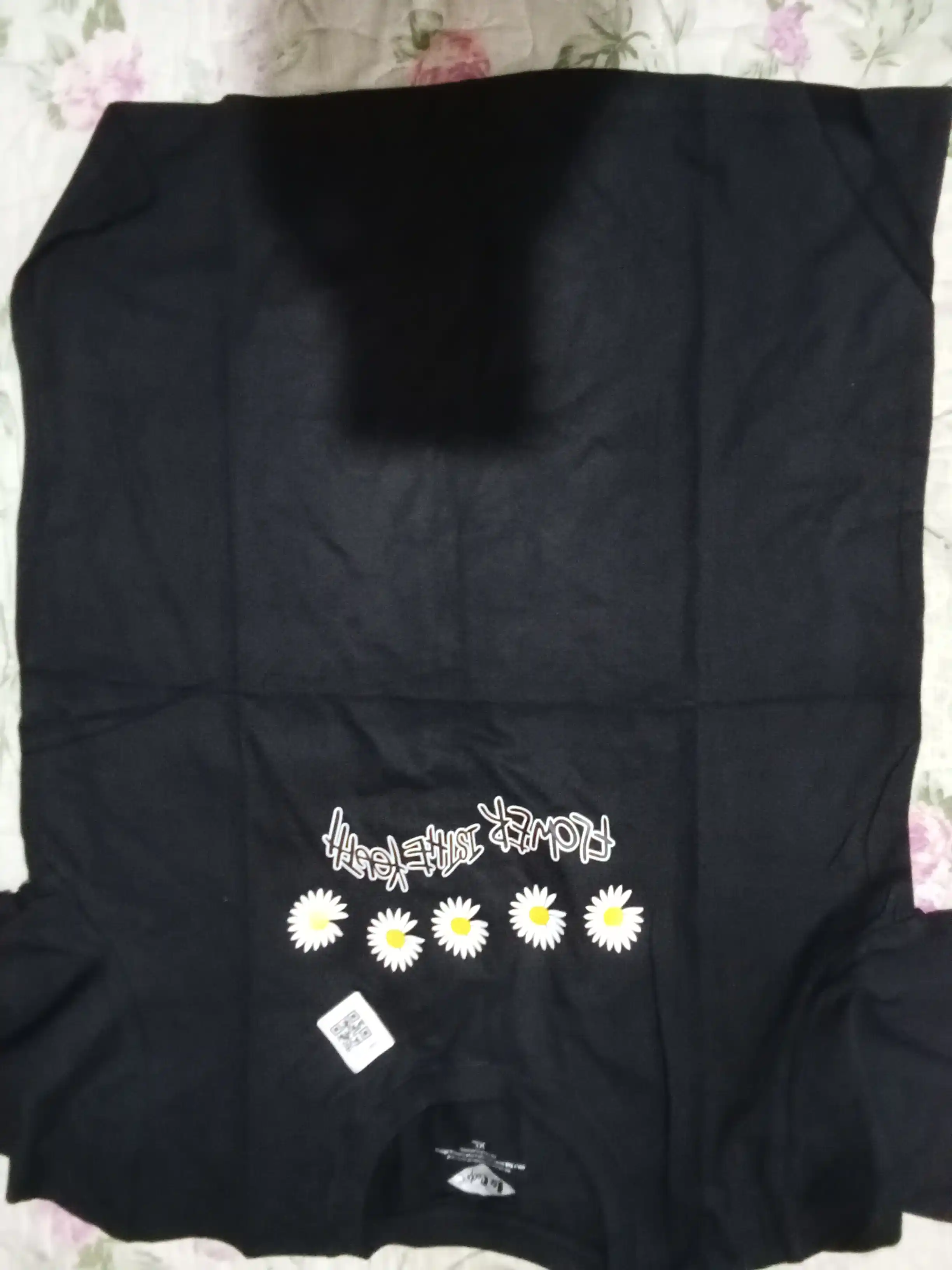 Женская одежда, футболки, 100% хлопок, S–XL, чёрная футболка