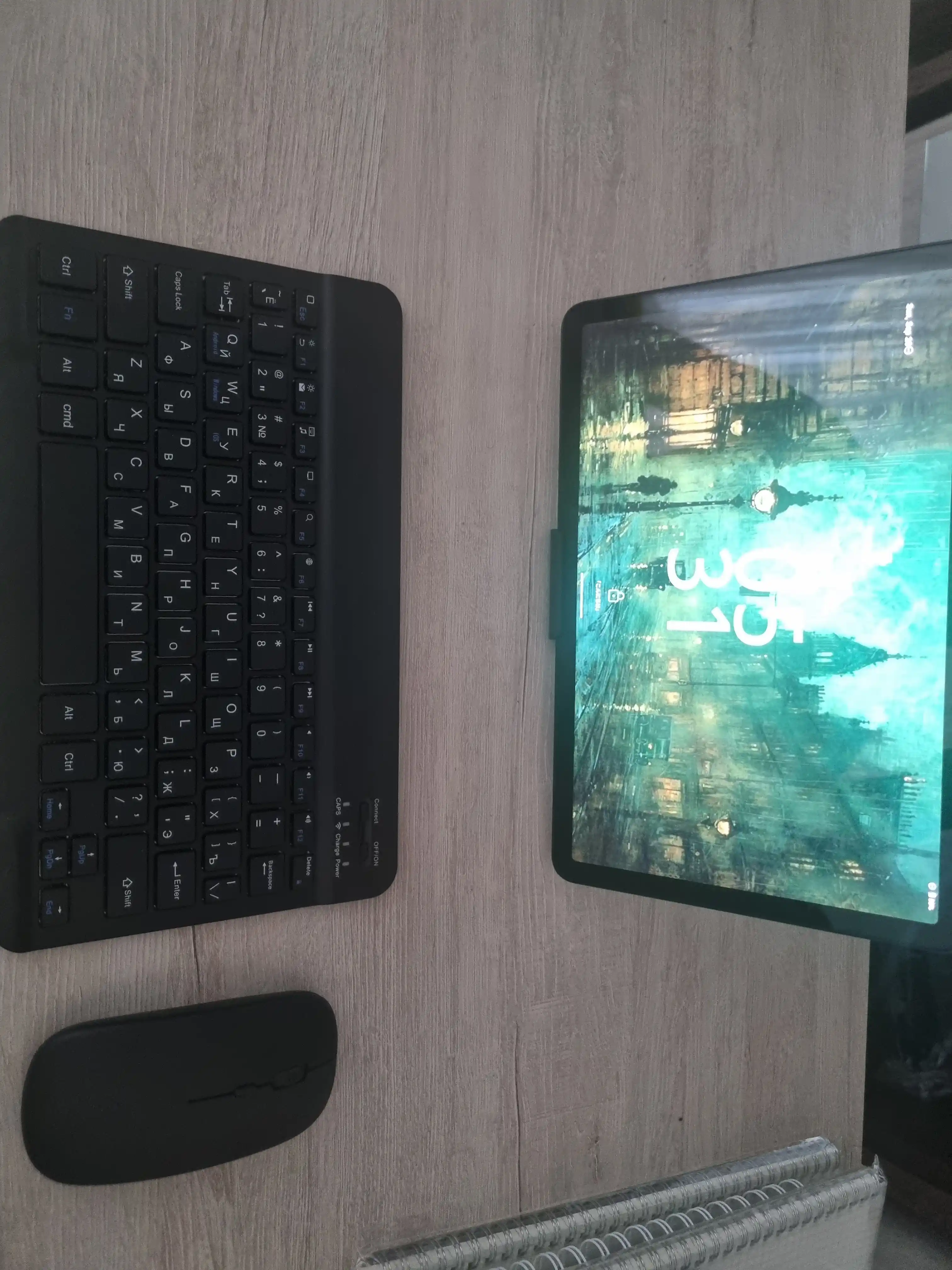 Simsiz Bluetooth klaviatura va sichqoncha telefon, noutbuk va planshet uchun
