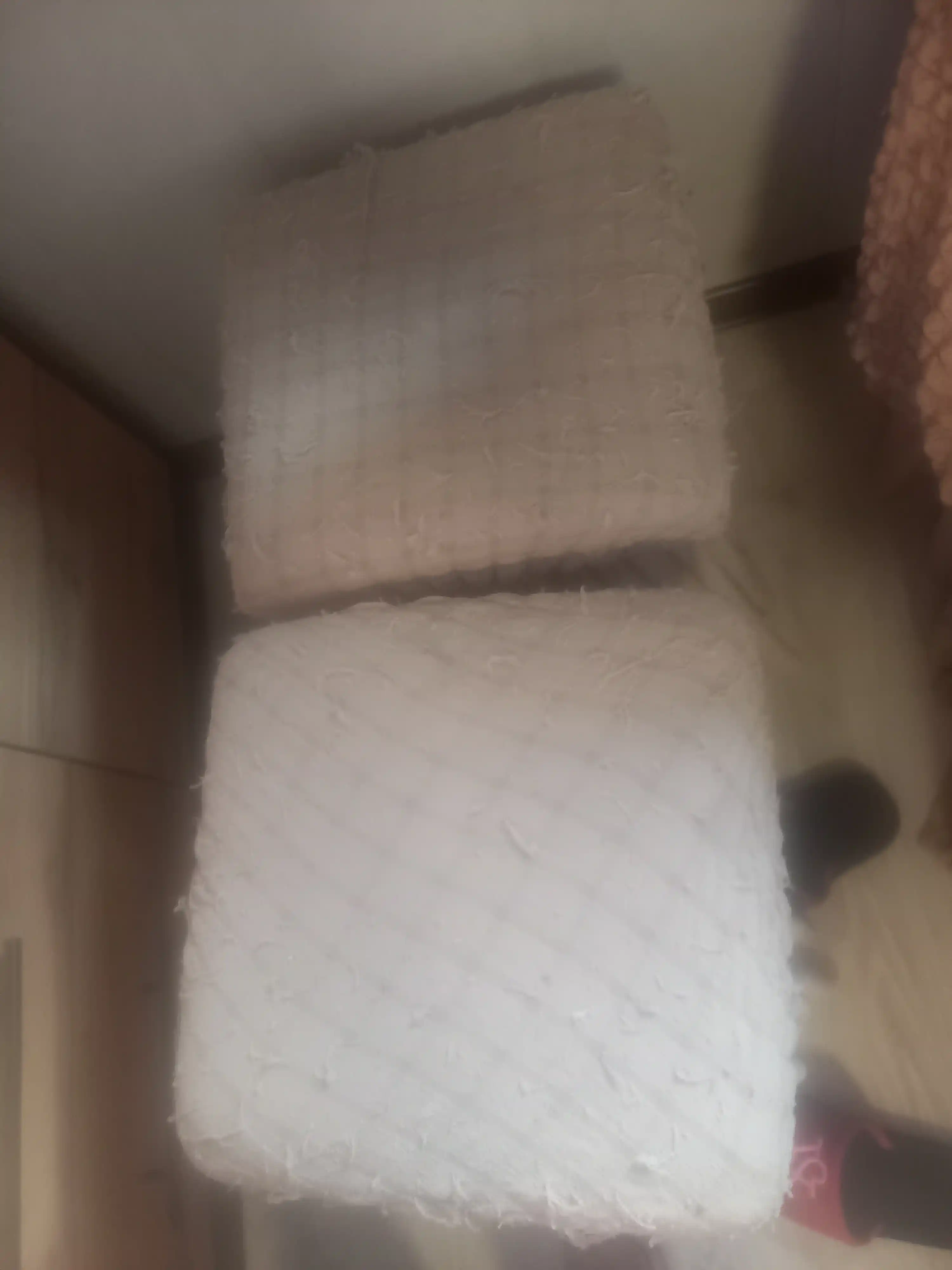 Универсальный чехол для кухонного уголка с пуфиками