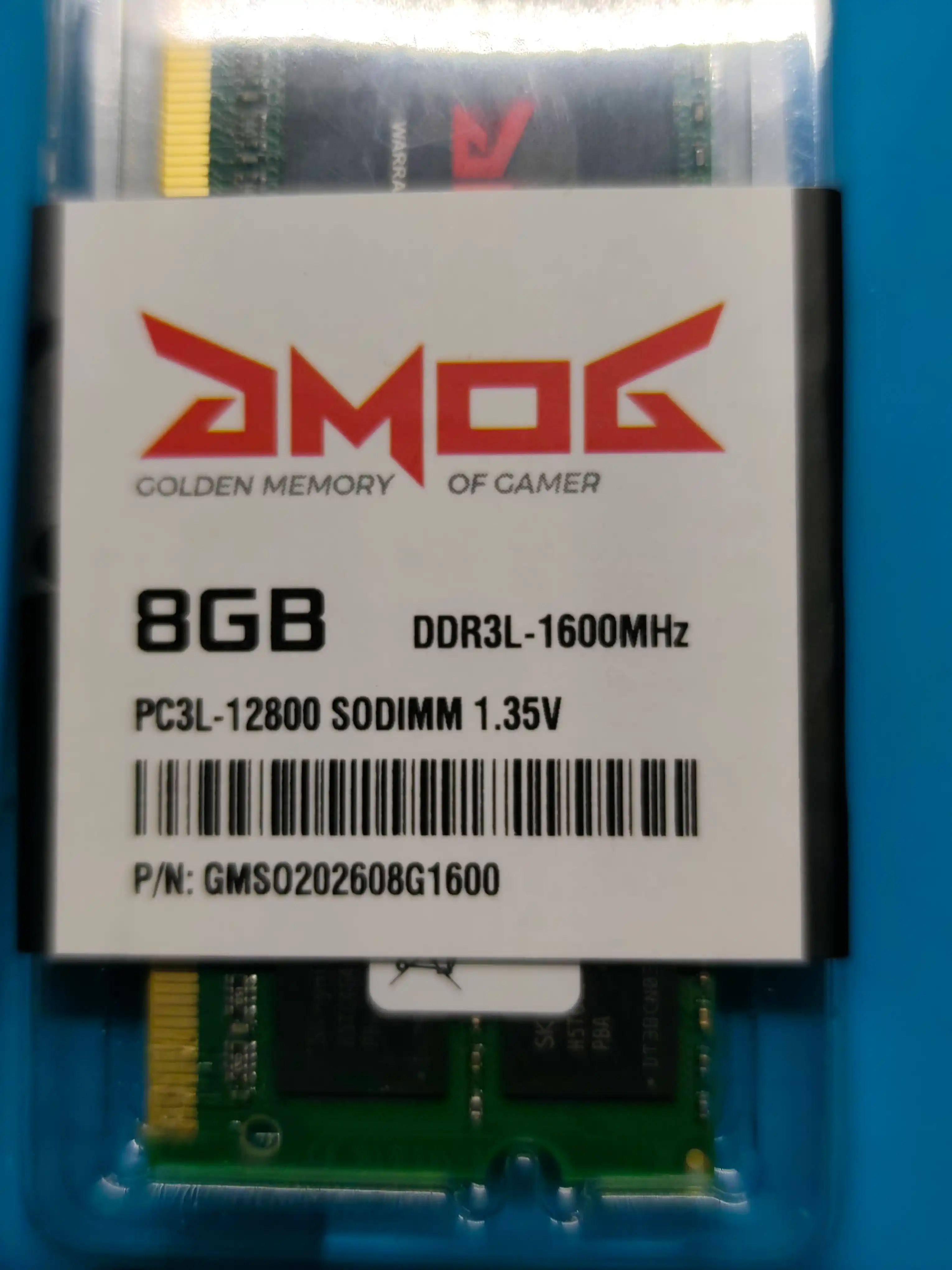 Operativ xotira SODIMM DDR3 4GB 8GB 1600 MHz Kingston, noutbuk uchun OEM