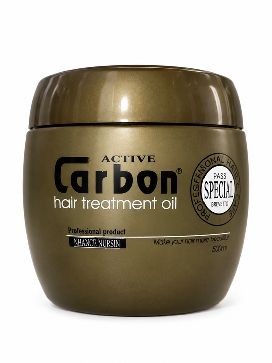Active Carbon Hair Treatment Oil 500 мл — питательная и смягчающая маска для волос - 