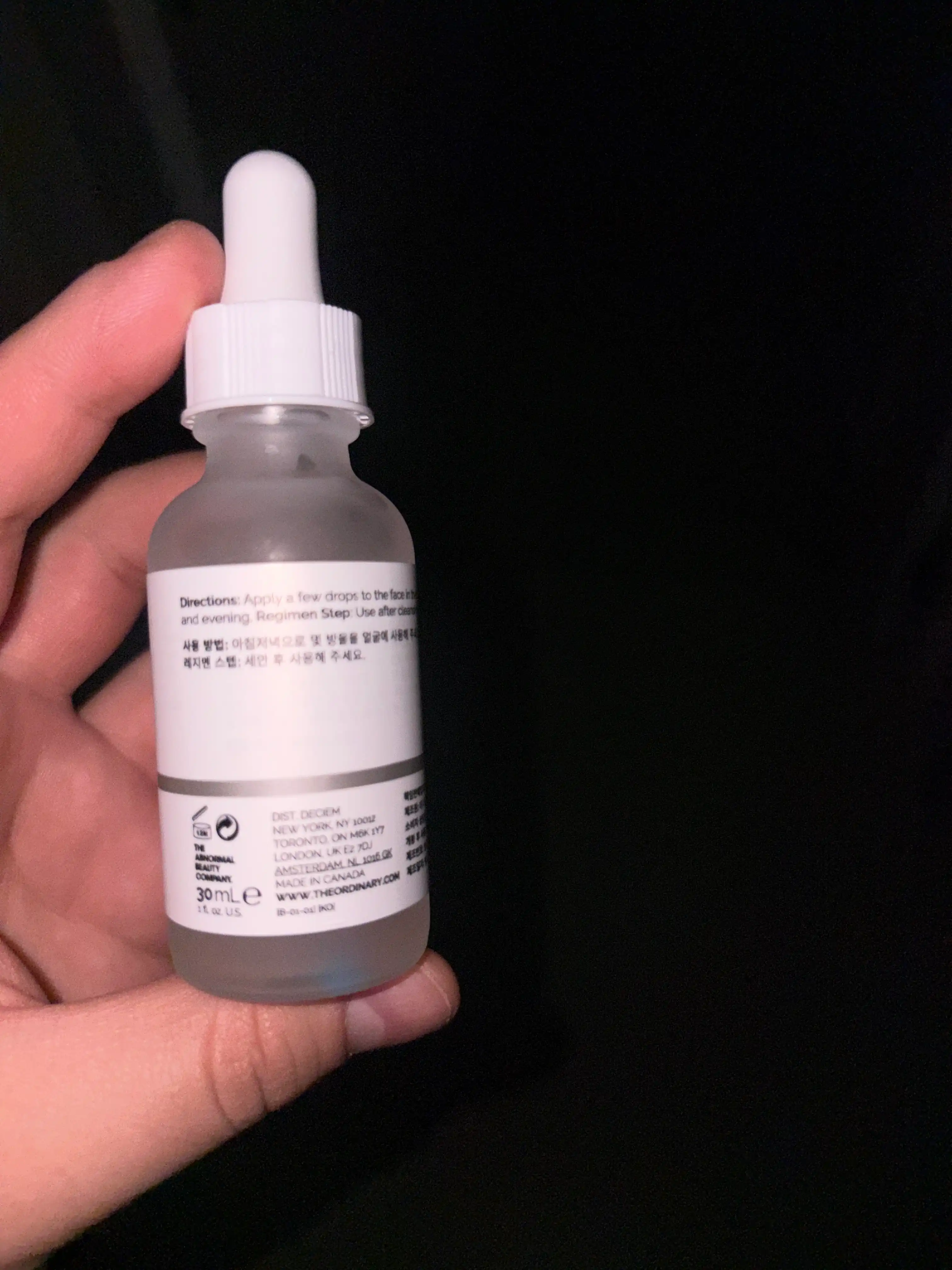 Сыворотка для лица The Ordinary Niacinamide 10% + Zinc 1%, 30 мл