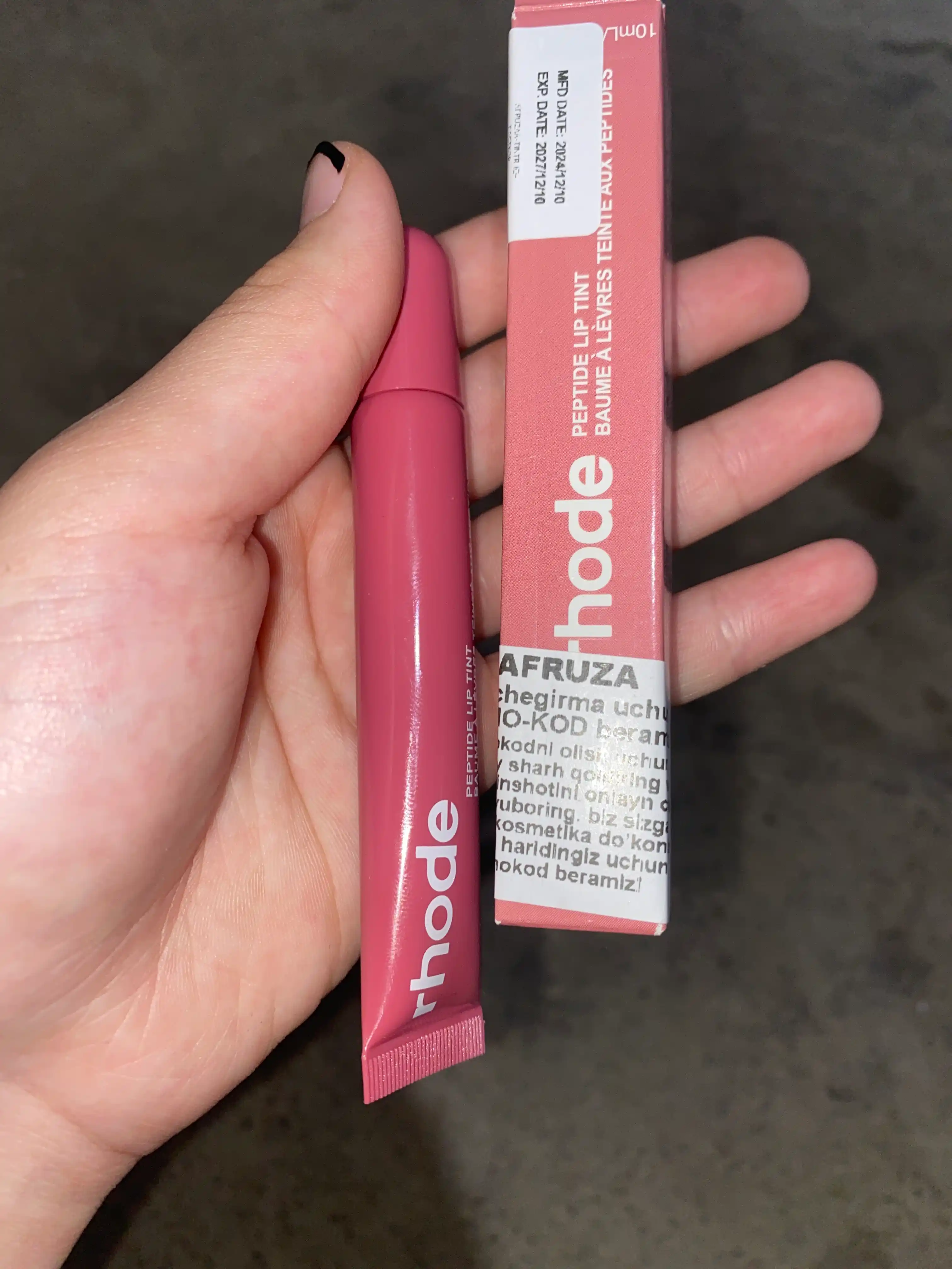 Тинт для губ, оттеночный, жидкий, Rhode Peptide Lip Tint, 6 цветов