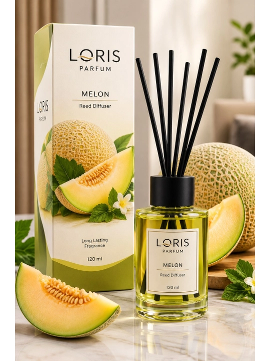 LORIS Parfum Melon — Аромадиффузор с ароматом дыни, 120 мл - 