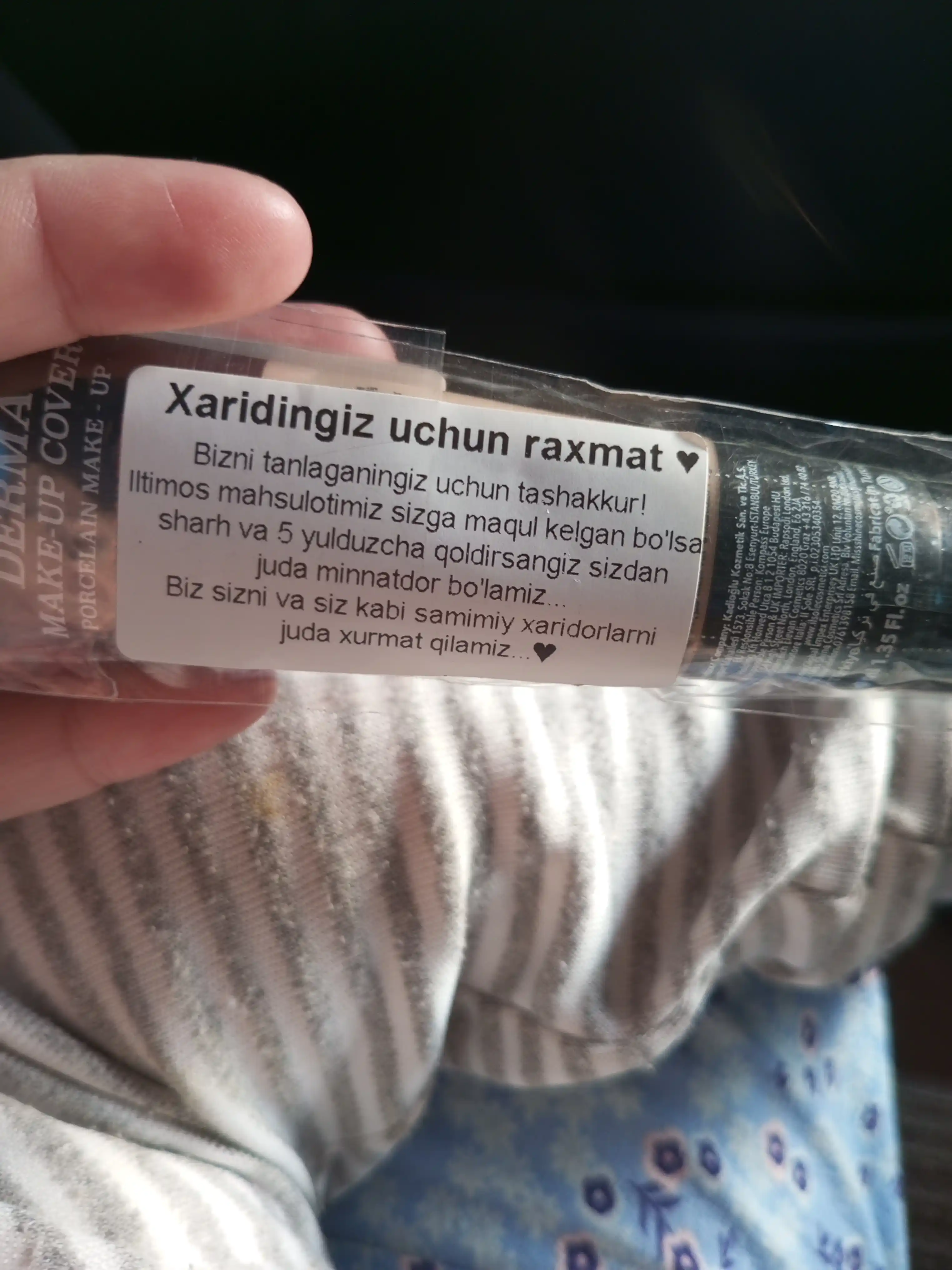 Matlovchi Gabrini Drema tonal krem, makiyaj ostiga most keluvchi, tonal krem SPF 15, 40 ml
