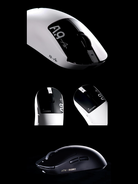 ATK A9 AIR simsiz o‘yin sichqonchasi, gaming mouse, kompyuter va noutbuk uchun sichqoncha
