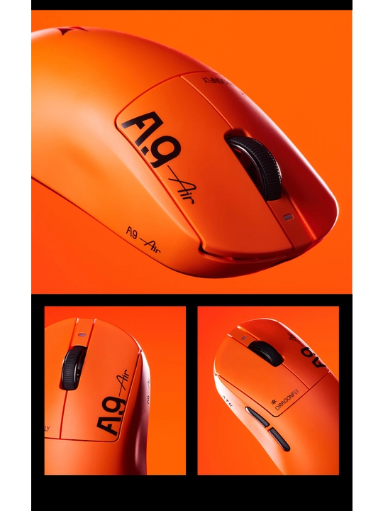 ATK A9 AIR simsiz o‘yin sichqonchasi, gaming mouse, kompyuter va noutbuk uchun sichqoncha