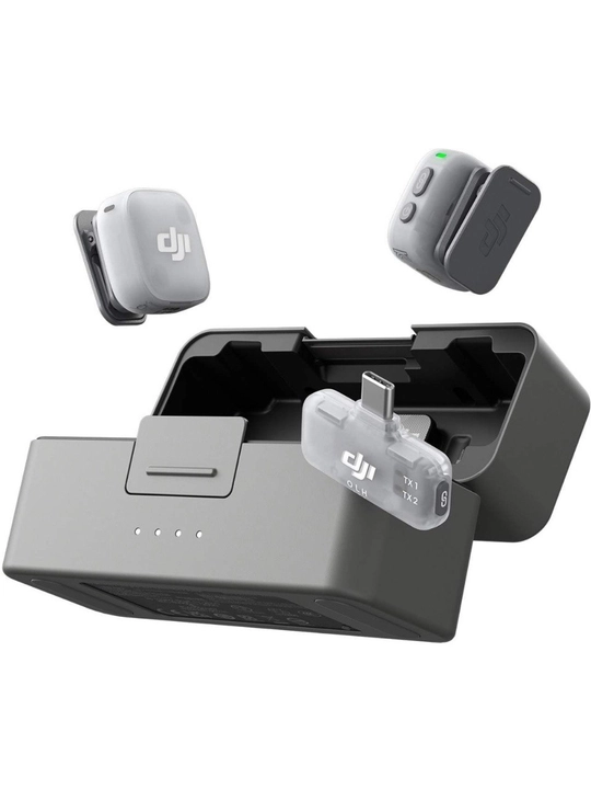 DJI Mic Mini 2 — беспроводной микрофон с USB Type-C приёмником - 