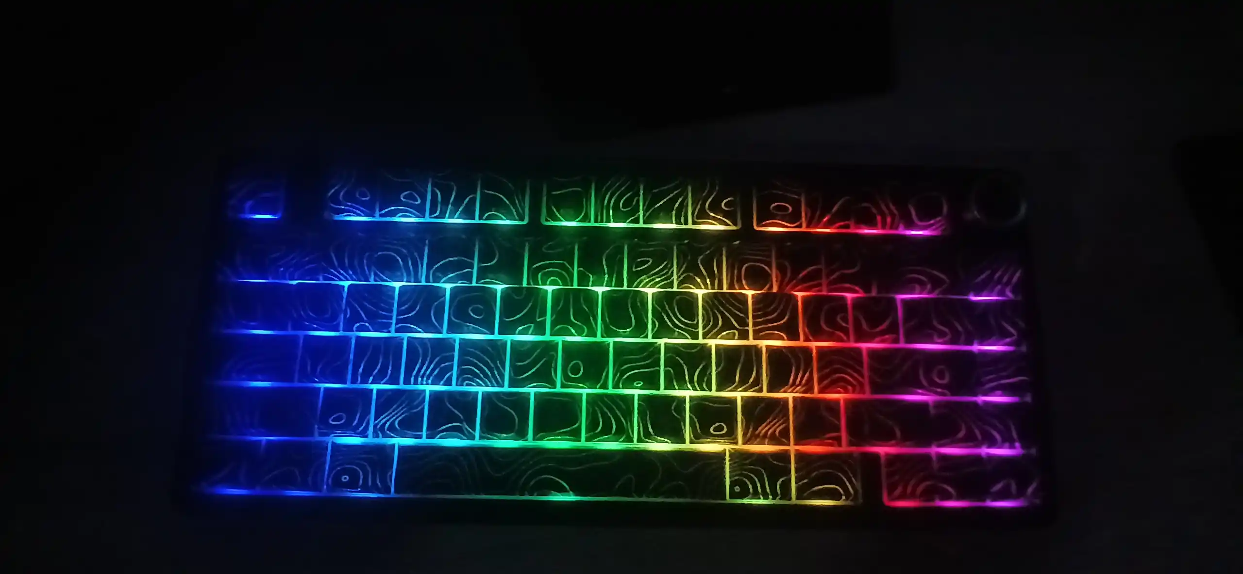 Mexanik klaviatura AULA F75 - F75 Pro gamerlar uchun, RGB yoritgich, 3 xil ulanish