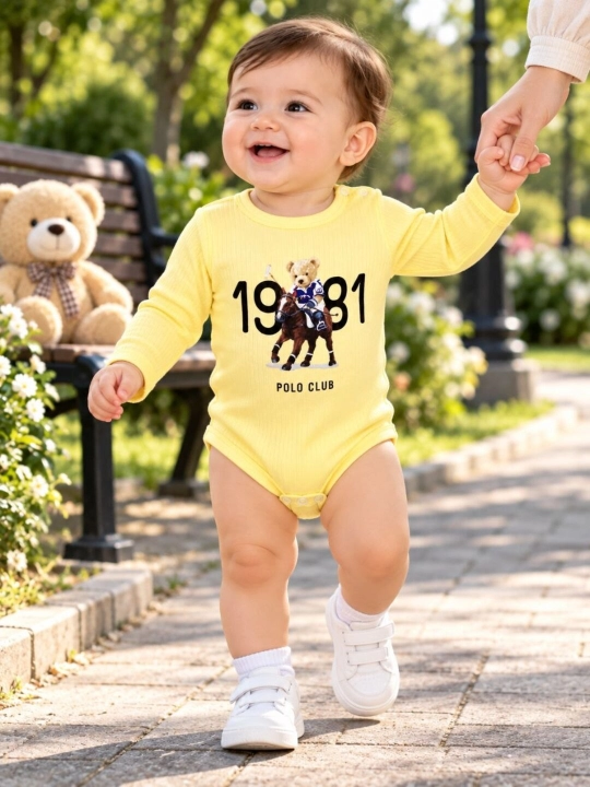 Bodi, bodiycha, og'il bola va qiz bolalar uchun kiyim, 100% paxtadan tikilgan bodiy