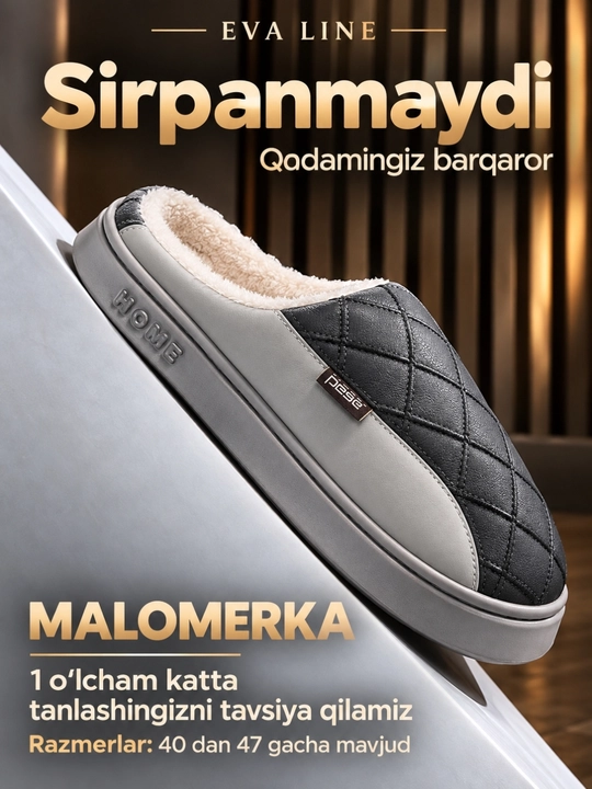 Erkaklar va ayollar uchun mo‘ynali qishki dutiklar kichik o‘lchamli - bir o‘lcham kattaroq tanlang