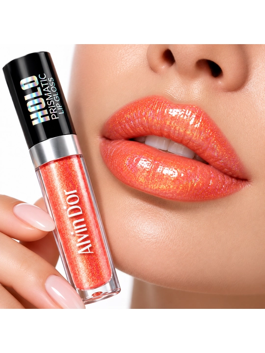 Блеск для губ Alvin D’or Holo Prismatic с голографическим эффектом