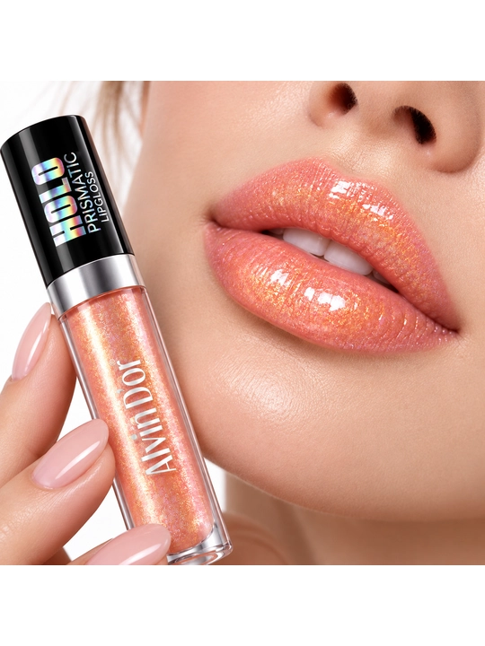 Блеск для губ Alvin D’or Holo Prismatic с голографическим эффектом