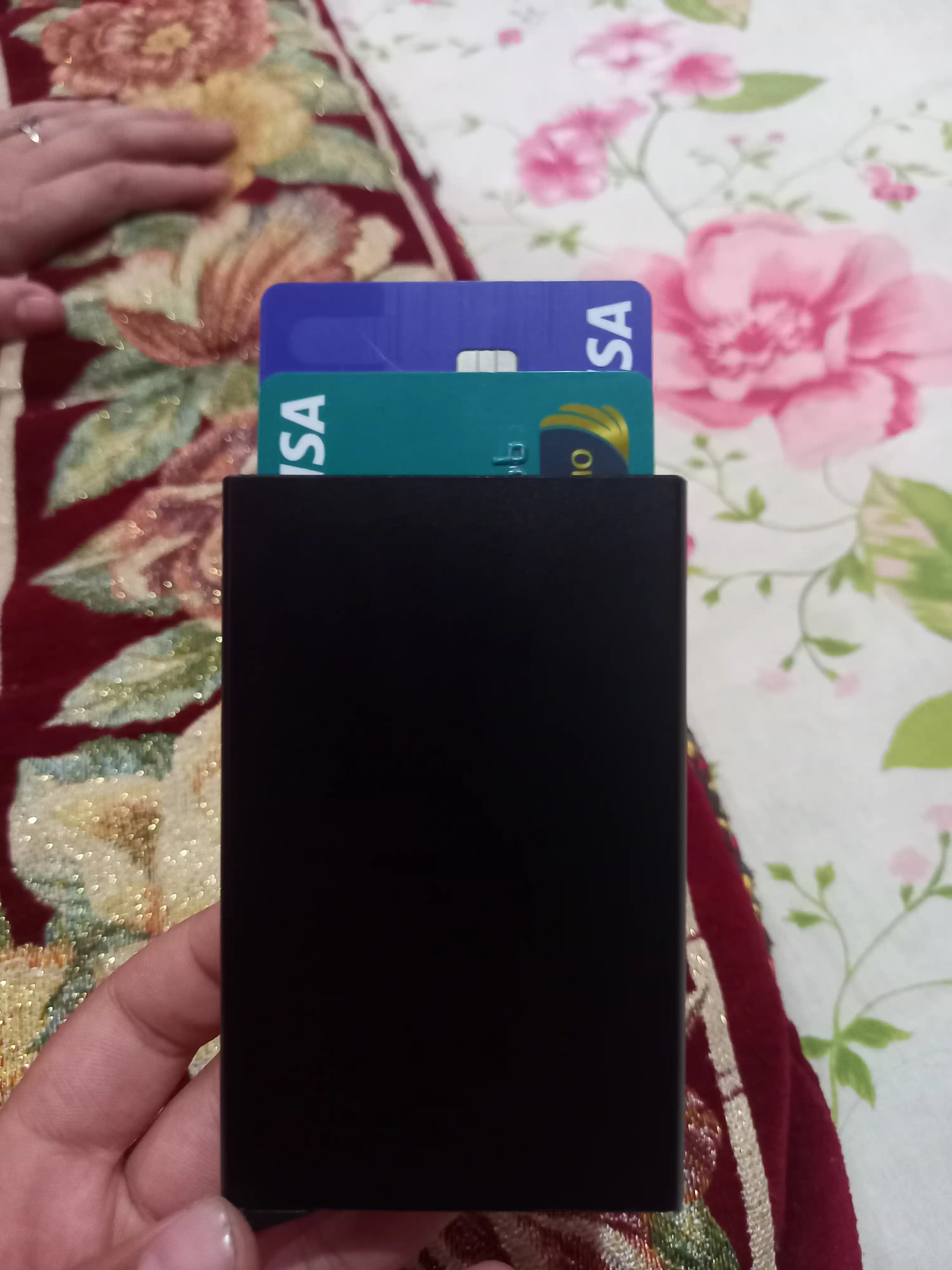 Hamyon Card holder bank kartalari, Tex va ID passport uchun