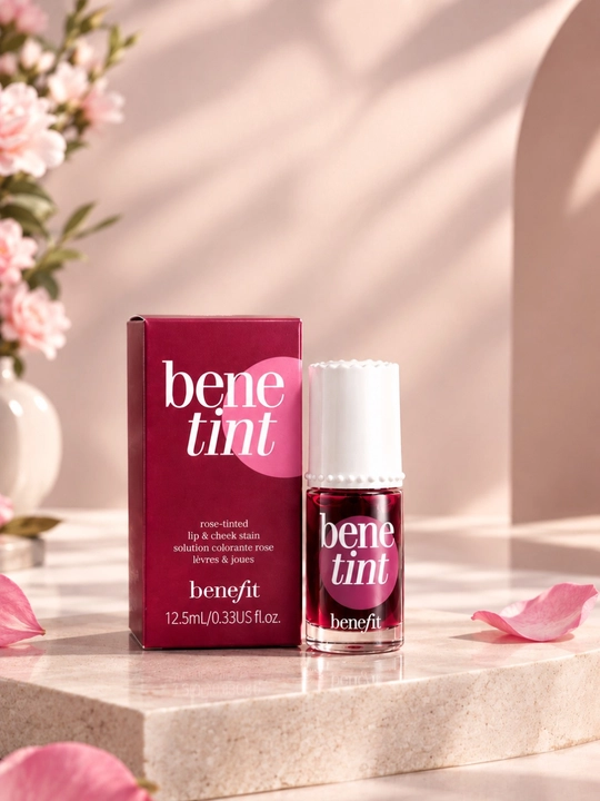 Benefit Benetint тинт для губ щек натуральный розовый оттенок стойкий макияж - 