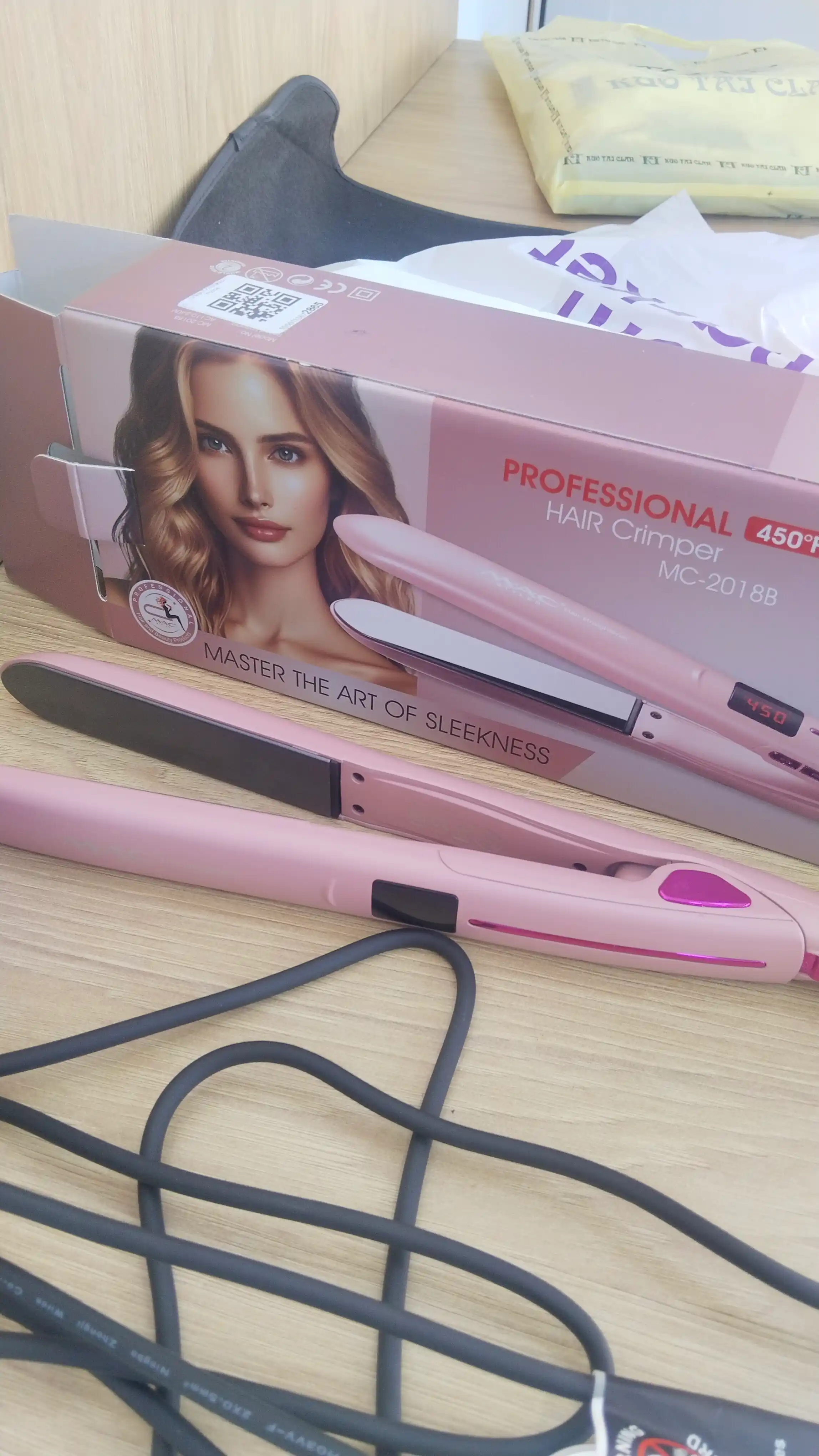 MAC MC-2021 professional soch to‘g‘rilagichi, keramik, LCD displeyli