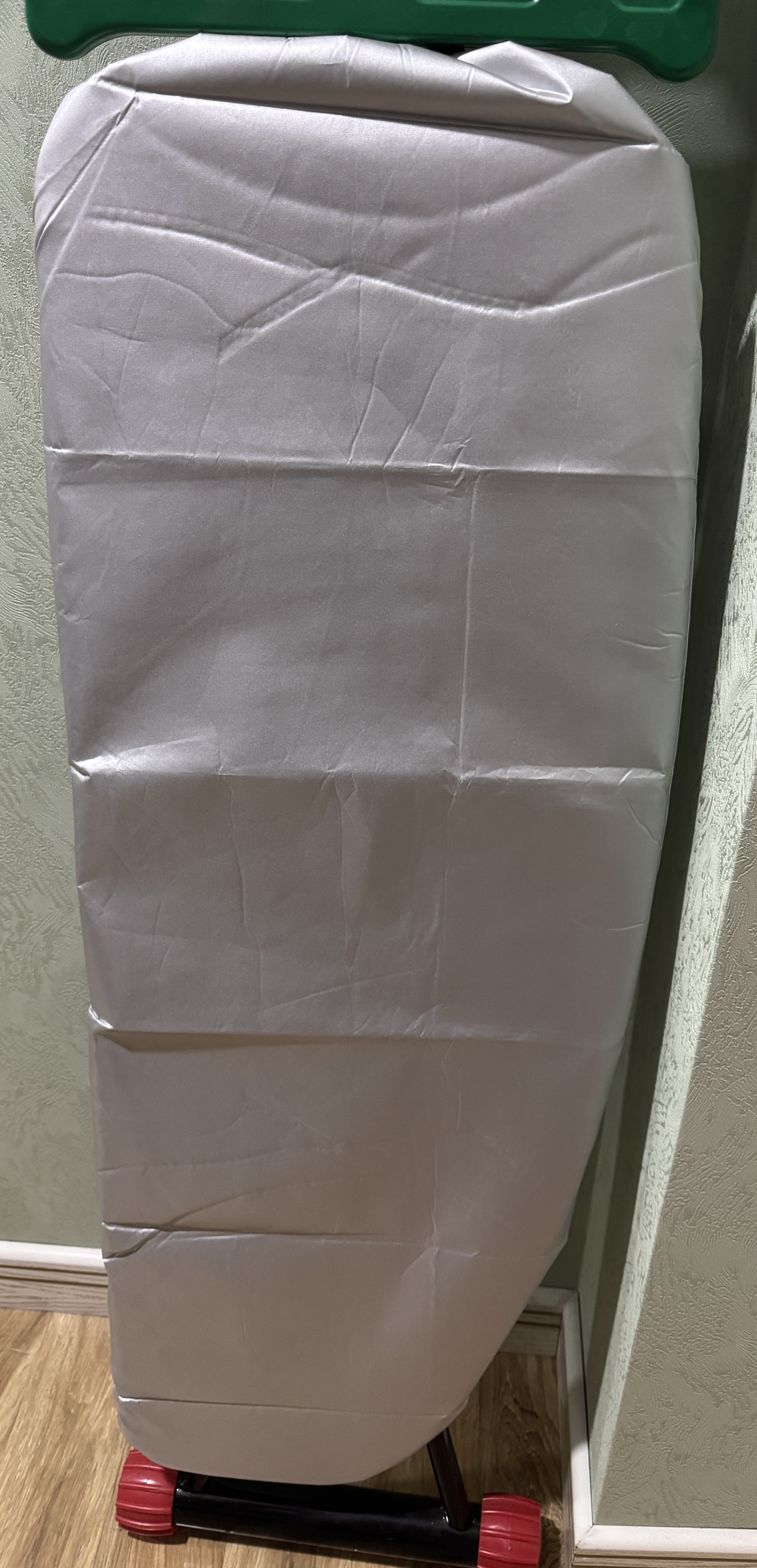 Dazmollash taxtasi qopqog'i 140x50 Teflon, qoplama ko'pik, kulrang Teflon