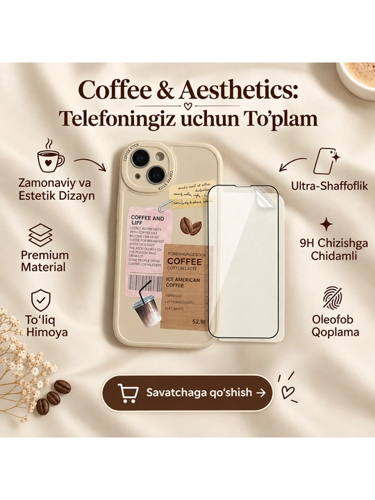IPhone uchun g'ilof 13, 15, 16 Pro, Pro Max - 